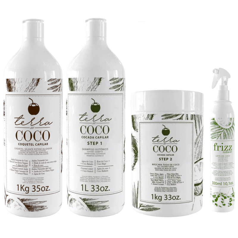 Pack Alisado y Cocada Capilar Terra Coco de Ybera Paris