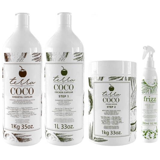 Pack Alisado y Cocada Capilar Terra Coco de Ybera Paris