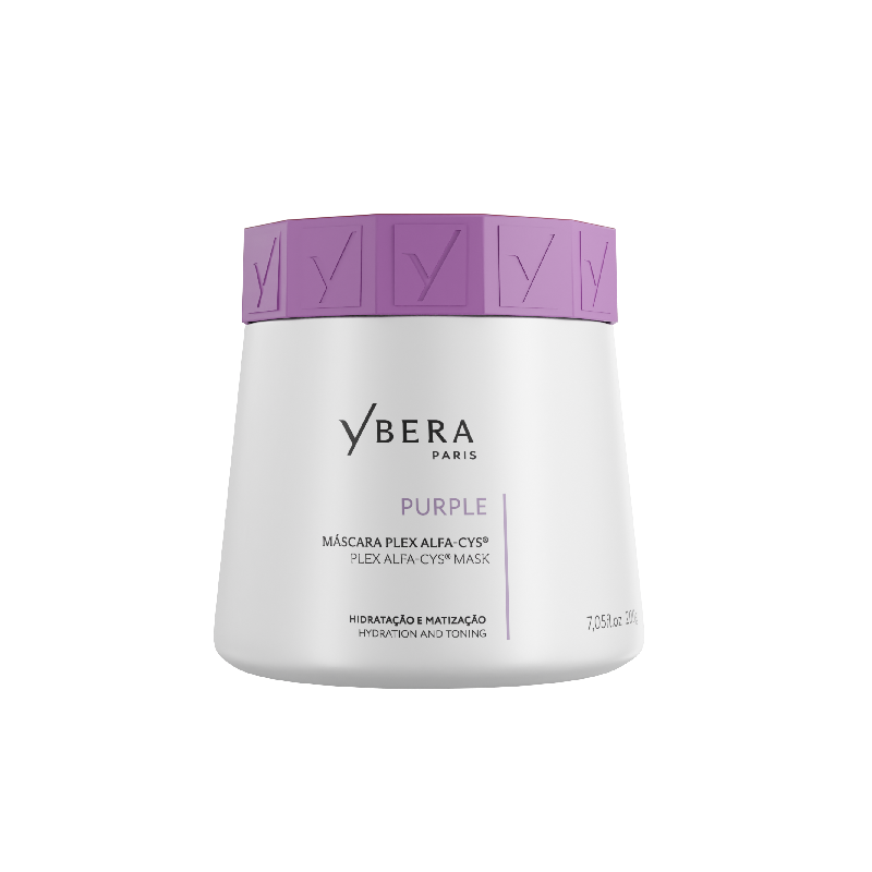 Máscara matizadora Purple Plex Alfa-Cys® de Ybera Paris.