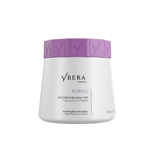 Máscara matizadora Purple Plex Alfa-Cys® de Ybera Paris.