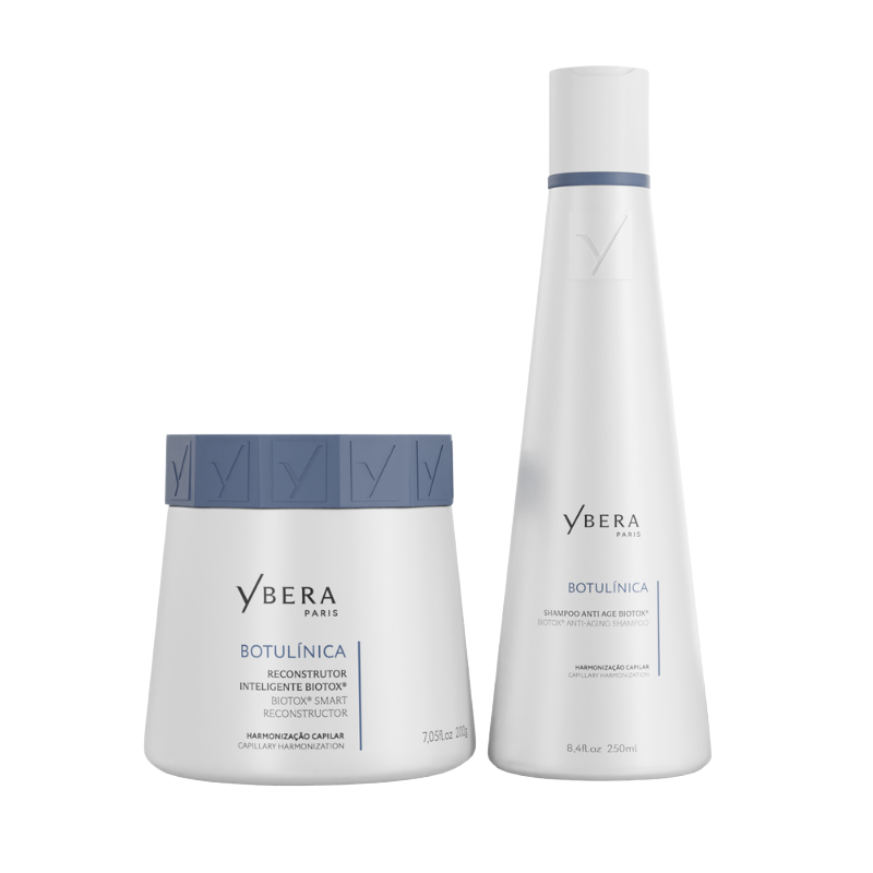 Pack BIOTOX® Botulínica de Ybera Paris con champú y reconstructor capilar.
