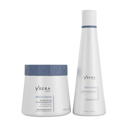 Pack BIOTOX® Botulínica de Ybera Paris con champú y reconstructor capilar.