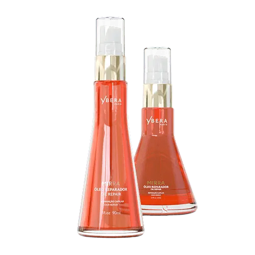 Aceite de Mirra de Ybera Paris, tratamiento nutritivo e hidratante para cabello y piel.